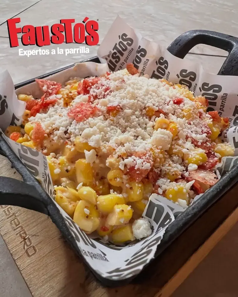 Esquites en sartén